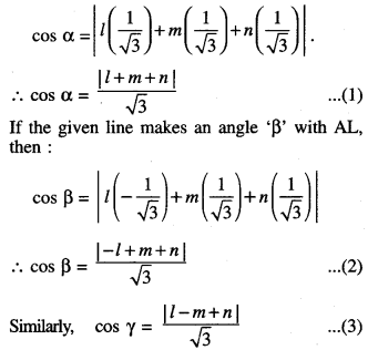 Class 12 Maths Important Questions Chapter 11 Three Dimensional Geometry 5
