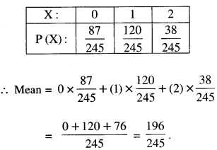 Class 12 Maths Important Questions Chapter 13 Probability 14