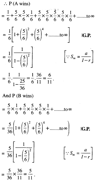 Class 12 Maths Important Questions Chapter 13 Probability 15