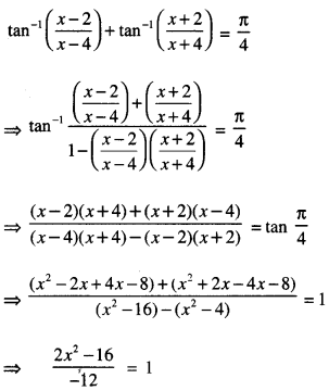 Class 12 Maths Important Questions Chapter 2 Inverse Trigonometric Functions 30