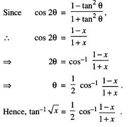 Class 12 Maths Important Questions Chapter 2 Inverse Trigonometric Functions 32