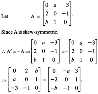 Class 12 Maths Important Questions Chapter 3 Matrices Maths 7