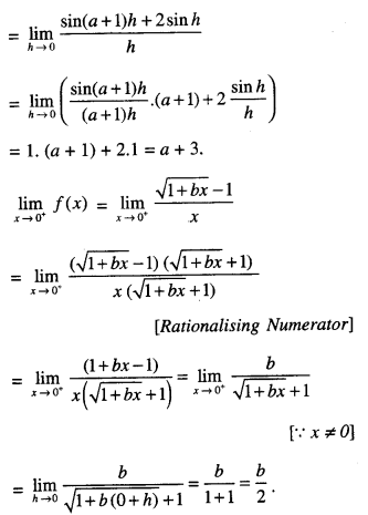 Class 12 Maths Important Questions Chapter 5 Continuity and Differentiability 32