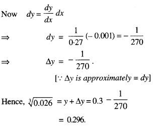 Class 12 Maths Important Questions Chapter 6 Applications of Derivatives 18