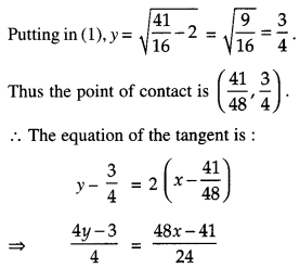 Class 12 Maths Important Questions Chapter 6 Applications of Derivatives 9