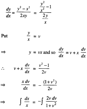 Class 12 Maths Important Questions Chapter 9 Differential Equations 3