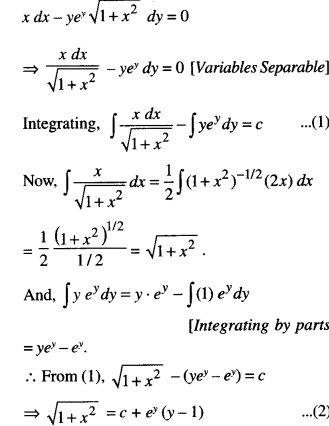 Class 12 Maths Important Questions Chapter 9 Differential Equations 6