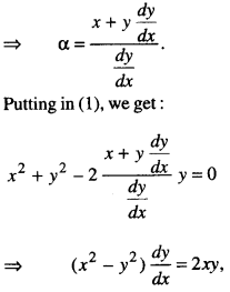 Class 12 Maths Important Questions Chapter 9 Differential Equations 8