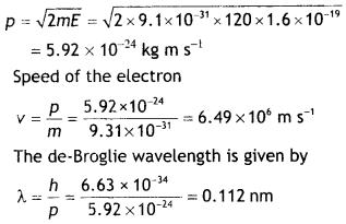Class 12 Physics Important Questions Chapter 11 Dual Nature of Radiation and Matter 72