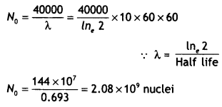 Class 12 Physics Important Questions Chapter 13 Nuclei 24