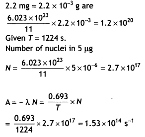 Class 12 Physics Important Questions Chapter 13 Nuclei 38