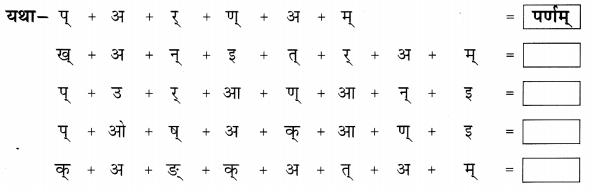 NCERT Solutions for Class 6 Sanskrit Chapter 3 शब्द परिचयः 3.3