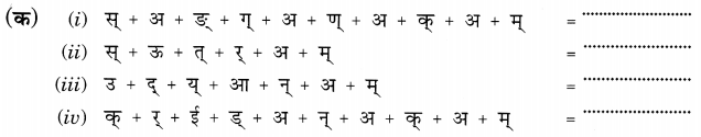 NCERT Solutions for Class 6 Sanskrit Chapter 3 शब्द परिचयः 3.9