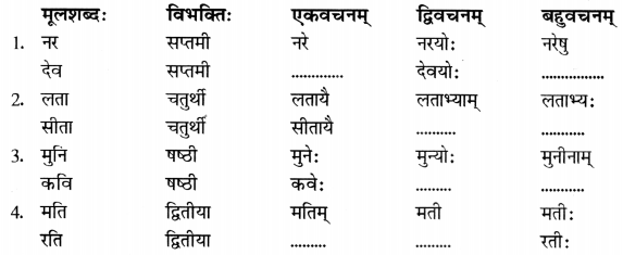 CBSE Class 7 Sanskrit Sample Paper Set 4 Q6