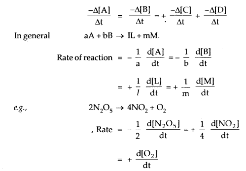 Chemical Kinetics 12 Notes Chemistry 5