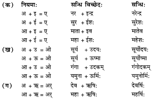 Class 7 Sanskrit Grammar Book Solutions सन्धि 3