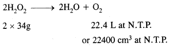 Hydrogen Class 11 Important Extra Questions Chemistry 19
