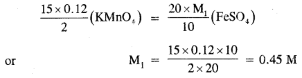 Redox Reactions Class 11 Important Extra Questions Chemistry 17