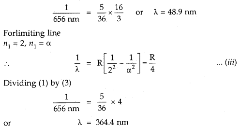 Structure of Atom Chemistry Class 11 Important Extra Questions Chemistry 18