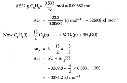 Thermodynamics Class 11 Important Extra Questions Chemistry 16