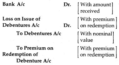 Issue and Redemption of Debentures Class 12 Notes Accountancy 13