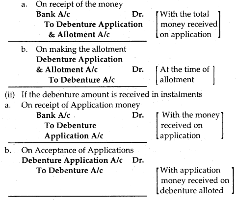Issue and Redemption of Debentures Class 12 Notes Accountancy 4