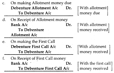 Issue and Redemption of Debentures Class 12 Notes Accountancy 5