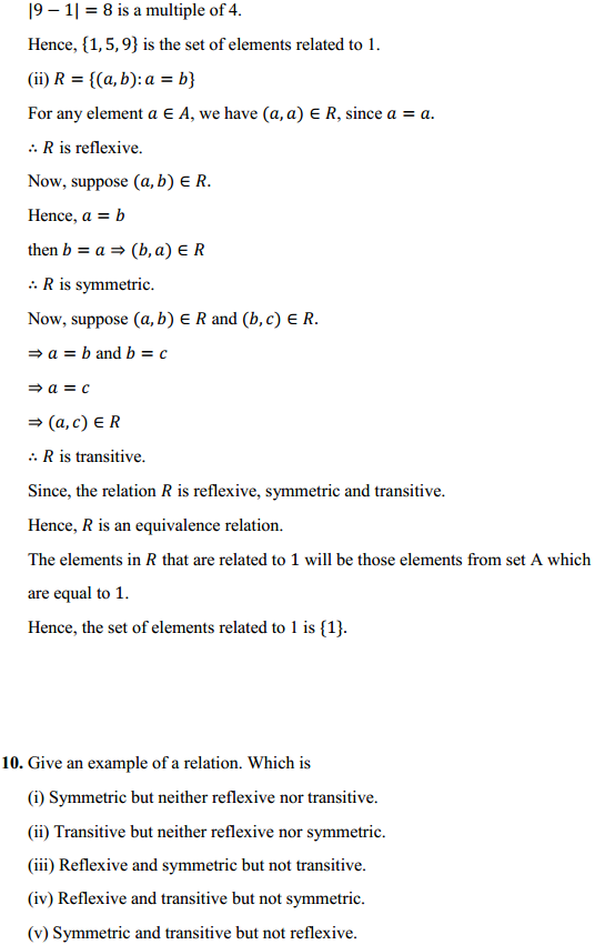 NCERT Solutions for Class 12 Maths Chapter 1 Relations and Functions Ex 1.1 13