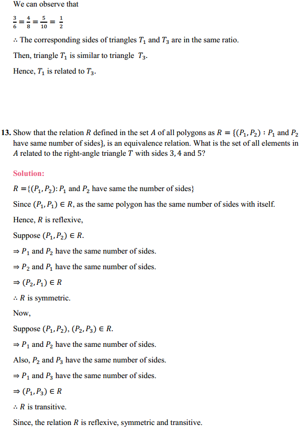 NCERT Solutions for Class 12 Maths Chapter 1 Relations and Functions Ex 1.1 18
