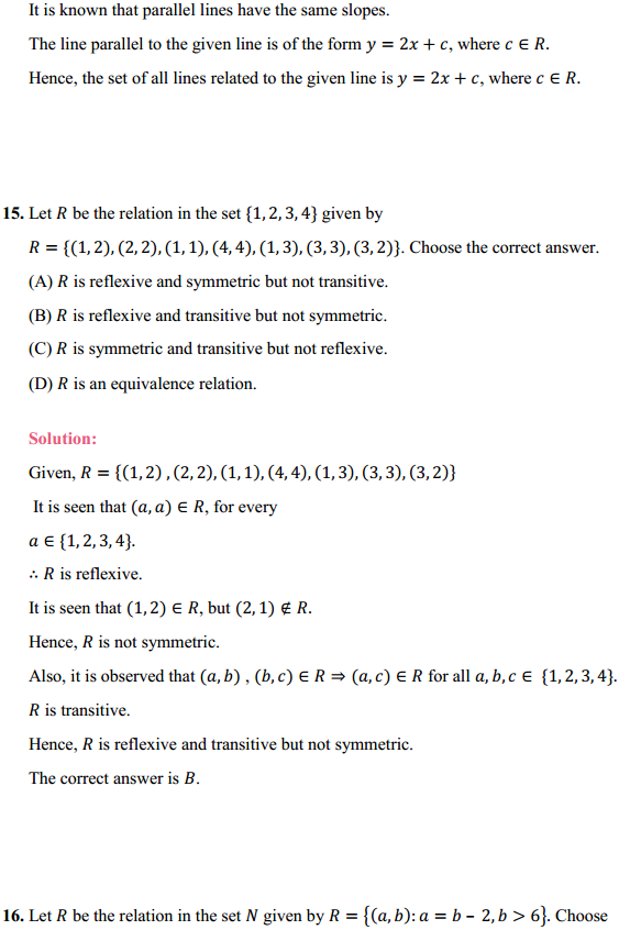 NCERT Solutions for Class 12 Maths Chapter 1 Relations and Functions Ex 1.1 20