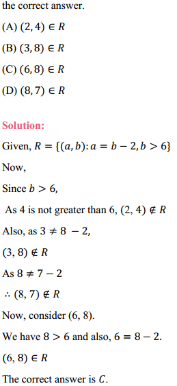 NCERT Solutions for Class 12 Maths Chapter 1 Relations and Functions Ex 1.1 21