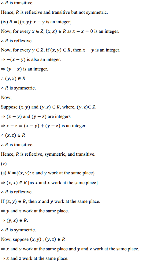 NCERT Solutions for Class 12 Maths Chapter 1 Relations and Functions Ex 1.1 3