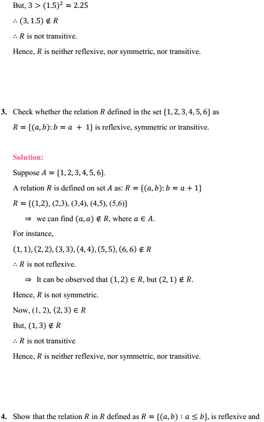 NCERT Solutions for Class 12 Maths Chapter 1 Relations and Functions Ex 1.1 7