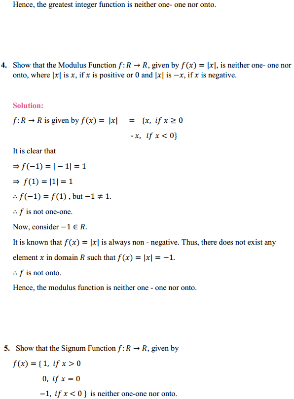 NCERT Solutions for Class 12 Maths Chapter 1 Relations and Functions Ex 1.2 5