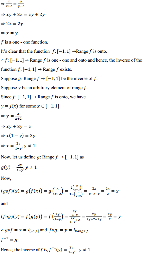 NCERT Solutions for Class 12 Maths Chapter 1 Relations and Functions Ex 1.3 5