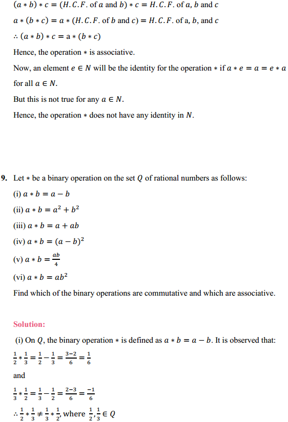 NCERT Solutions for Class 12 Maths Chapter 1 Relations and Functions Ex 1.4 10