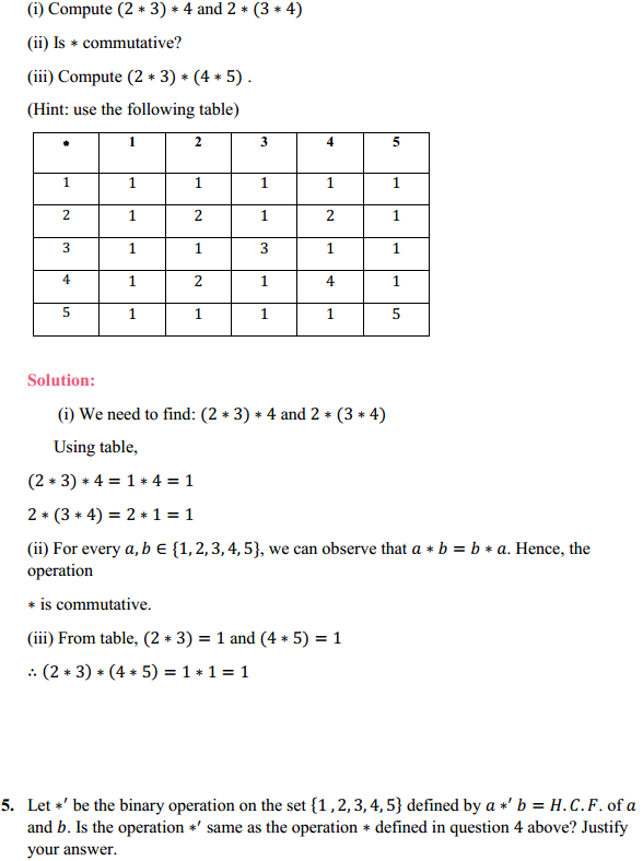 NCERT Solutions for Class 12 Maths Chapter 1 Relations and Functions Ex 1.4 6