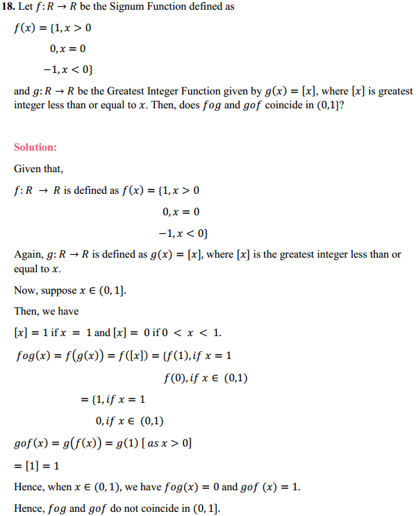 NCERT Solutions for Class 12 Maths Chapter 1 Relations and Functions Miscellaneous Exercise 16