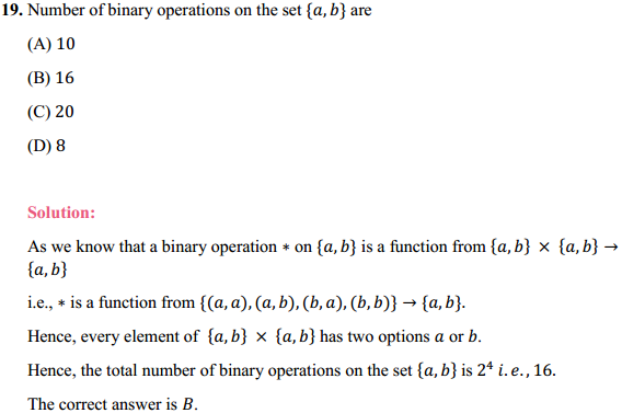 NCERT Solutions for Class 12 Maths Chapter 1 Relations and Functions Miscellaneous Exercise 17