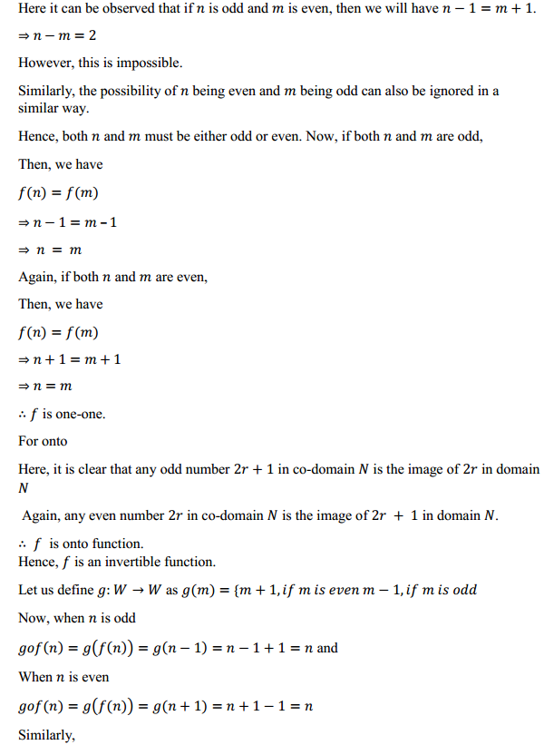 NCERT Solutions for Class 12 Maths Chapter 1 Relations and Functions Miscellaneous Exercise 3