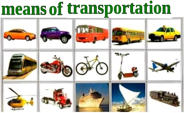 Types of Transport img 1