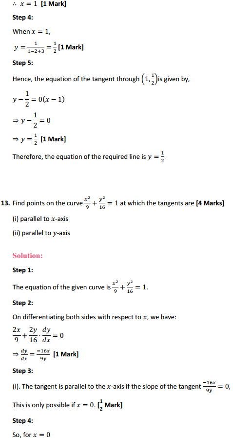Class 12 Maths NCERT Solutions Chapter 6 Application of Derivatives Ex 6.3 19