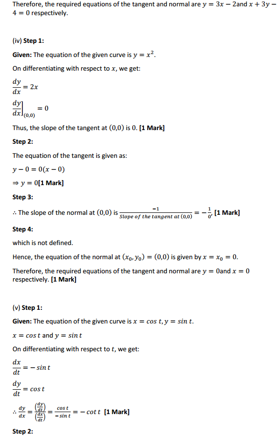 Class 12 Maths NCERT Solutions Chapter 6 Application of Derivatives Ex 6.3 26