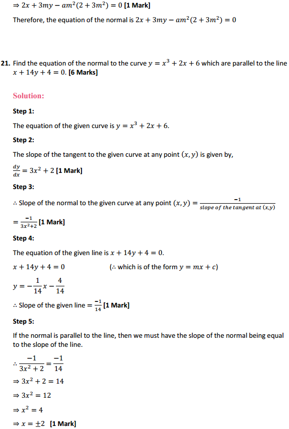 Class 12 Maths NCERT Solutions Chapter 6 Application of Derivatives Ex 6.3 38