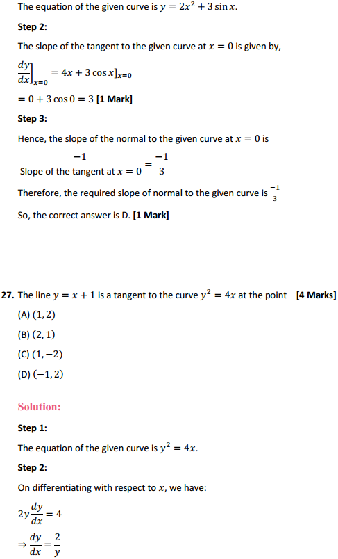 Class 12 Maths NCERT Solutions Chapter 6 Application of Derivatives Ex 6.3 51