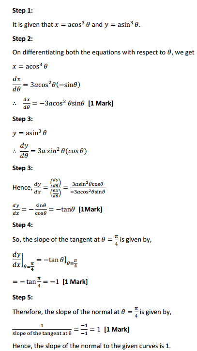 Class 12 Maths NCERT Solutions Chapter 6 Application of Derivatives Ex 6.3 7