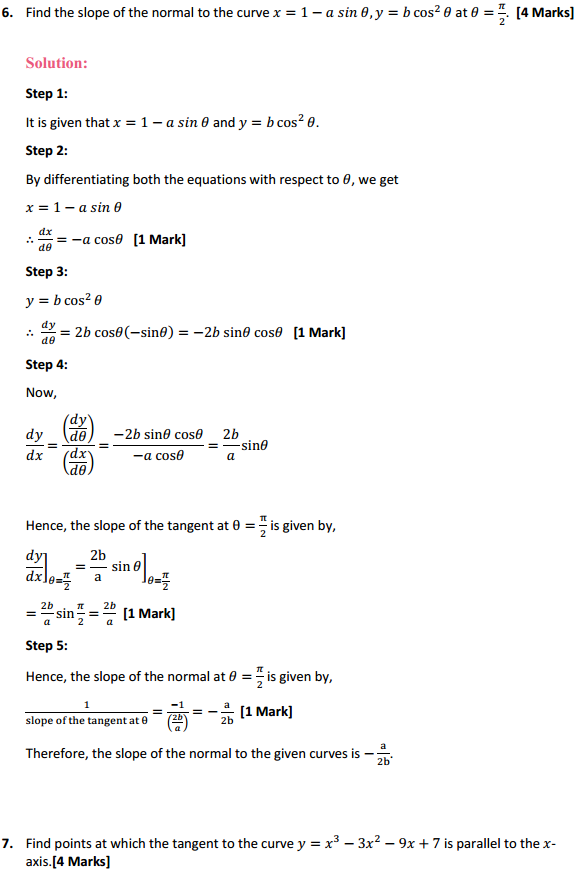 Class 12 Maths NCERT Solutions Chapter 6 Application of Derivatives Ex 6.3 8