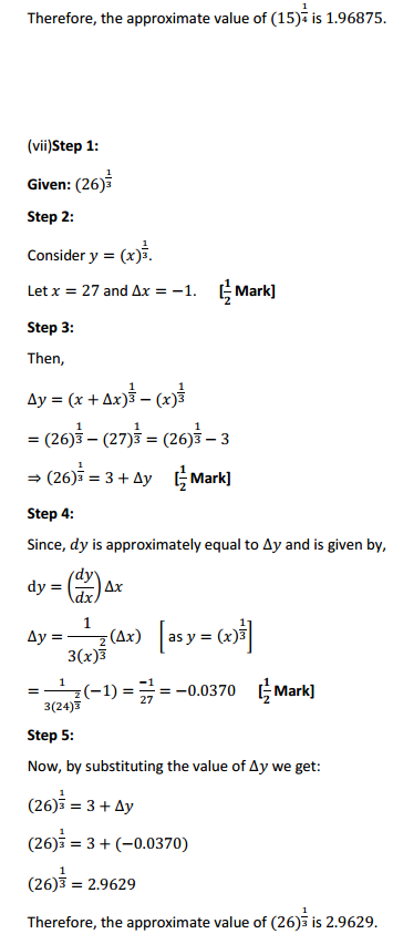 Class 12 Maths NCERT Solutions Chapter 6 Application of Derivatives Ex 6.4 11