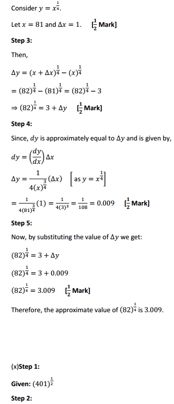 Class 12 Maths NCERT Solutions Chapter 6 Application of Derivatives Ex 6.4 14