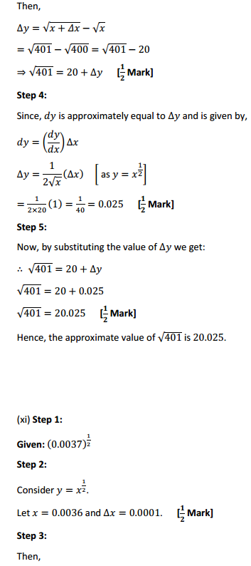 Class 12 Maths NCERT Solutions Chapter 6 Application of Derivatives Ex 6.4 16